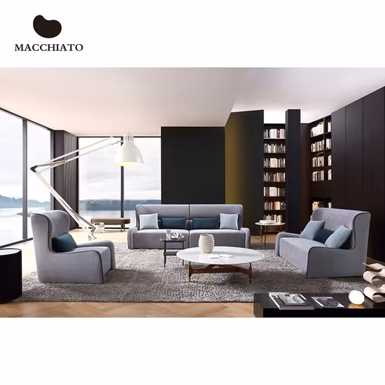 Zhida OEM ODM personnalisé en gros italien design moderne sectionnel canapé ensemble canapé