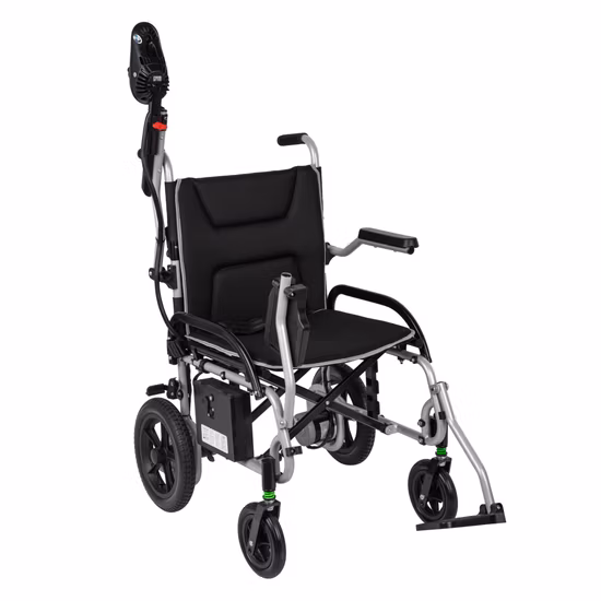 Fauteuil roulant électrique inclinable électrique motorisé pliant d'approvisionnement d'usine de la Chine