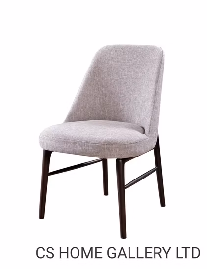 Meubles de maison modernes, chaises en bois massif, chaise de salle à manger en plastique pour café